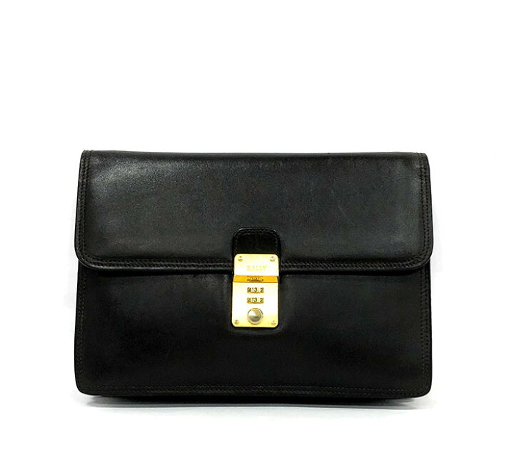 楽天市場】【BALLY】バリー ダイヤルロック式 レザー クラッチ 