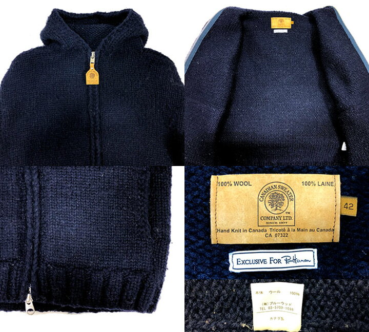 楽天市場】▽【CANADIAN SWEATER×RonHerman】カナディアンセーター 