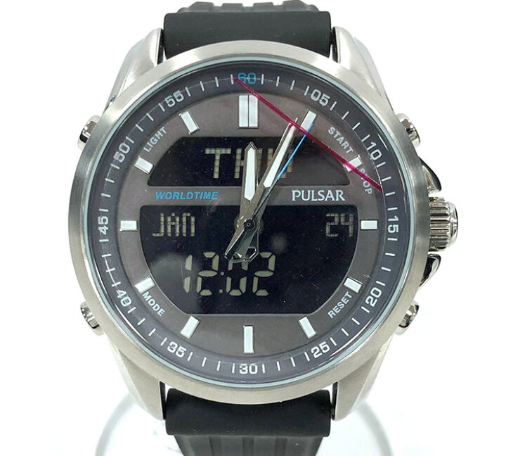 楽天市場】【SEIKO】セイコー PULSAR パルサー クォーツ 腕時計 