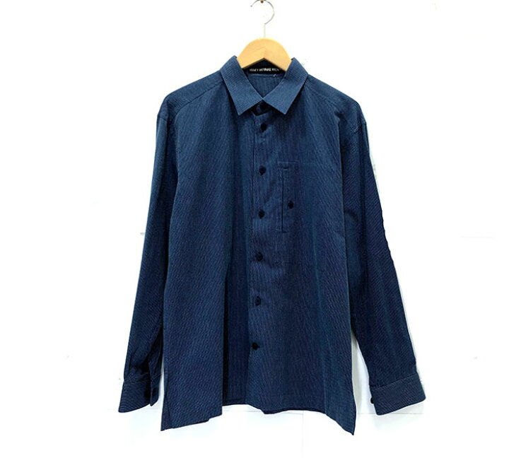 【ISSEY MIYAKE MEN】イッセイミヤケメン レギュラーカラー ロングスリーブシャツ サイズ2 ブルー コットン 日本製 メンズ トップス RH0591【中古】 | リサイクルストア エコライフ