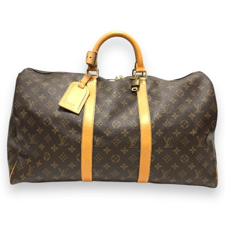 楽天市場】【LOUIS VUITTON】ルイヴィトン LV モノグラム キーポル50 