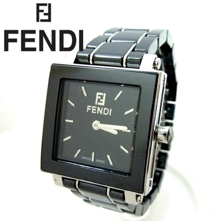 楽天市場】【FENDI】フェンディ クアドロ レディース 腕時計 クオーツ 