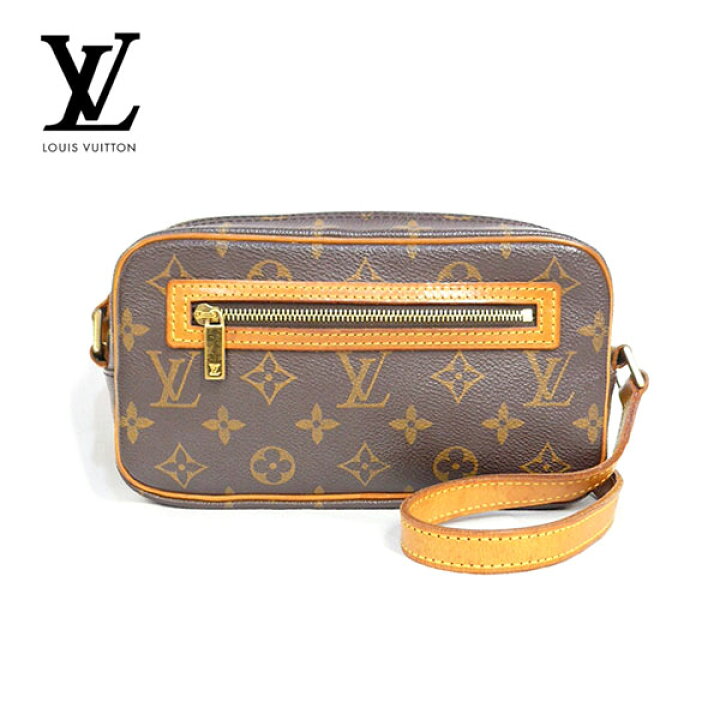 楽天市場】【LOUIS VUITTON】ルイヴィトン モノグラム ポシェット 