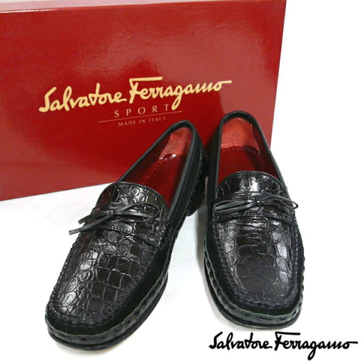 楽天市場】【Salvatore Ferragamo】サルヴァトーレフェラガモ クロコ型 
