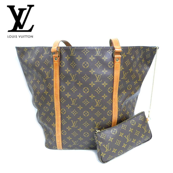 楽天市場】【LOUIS VUITTON】ルイヴィトン モノグラム サック  