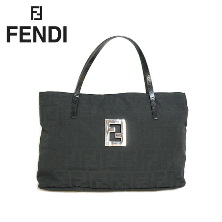 楽天市場】【FENDI】フェンディ ズッカ柄 ミニトートバッグ 