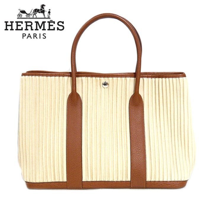 楽天市場】【HERMES】エルメス ガーデンパーティPM トワルデニムカヌレ 