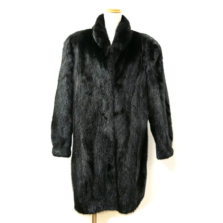 楽天市場】【MG Sable FUR】セーブル ミンク 毛皮コート ミディアム丈 