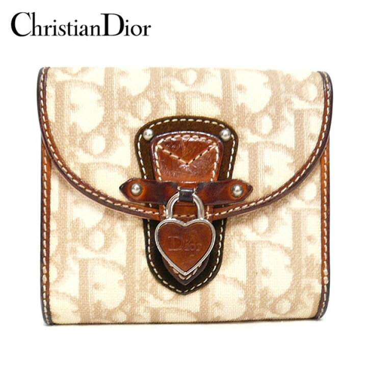 楽天市場】【Christian Dior】クリスチャンディオール トロッター柄 二  