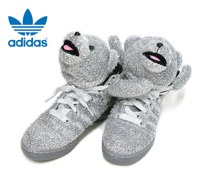 楽天市場】【adidas×JEREMY SCOTT】JEREMY SCOTT BEAR スニーカー 23.5 