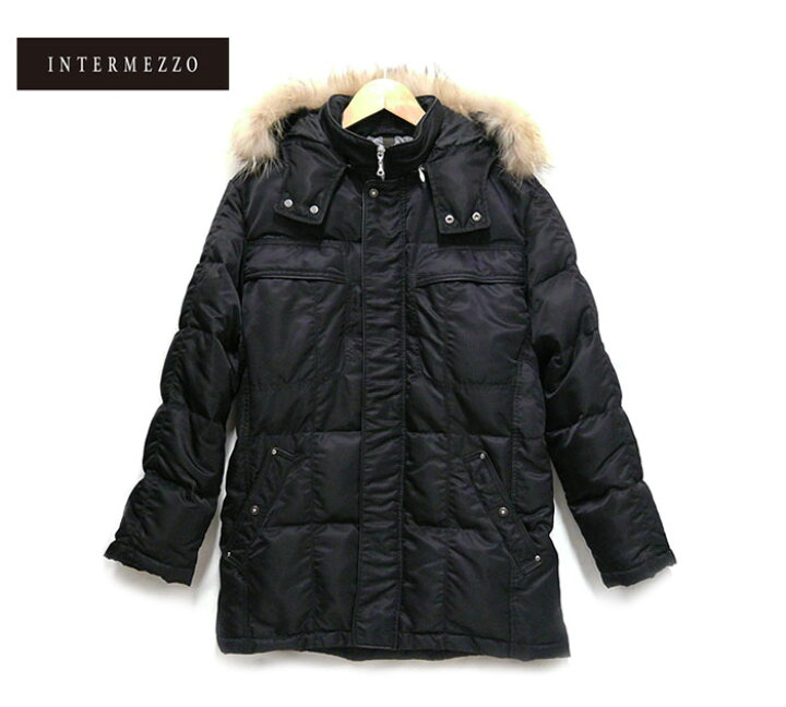 楽天市場】【INTERMEZZO】インターメッツォ ダウンコート サイズM  