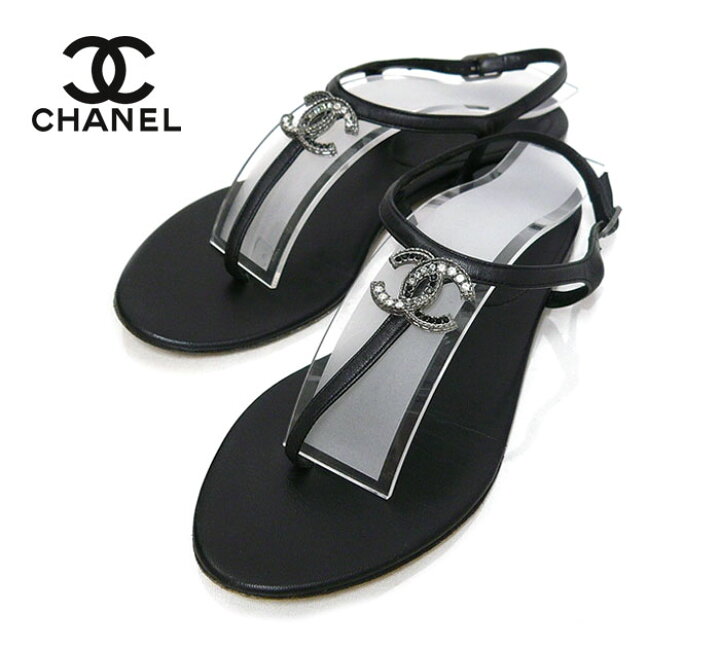 楽天市場】【CHANEL】シャネル ココマーク ラインストーン トング 