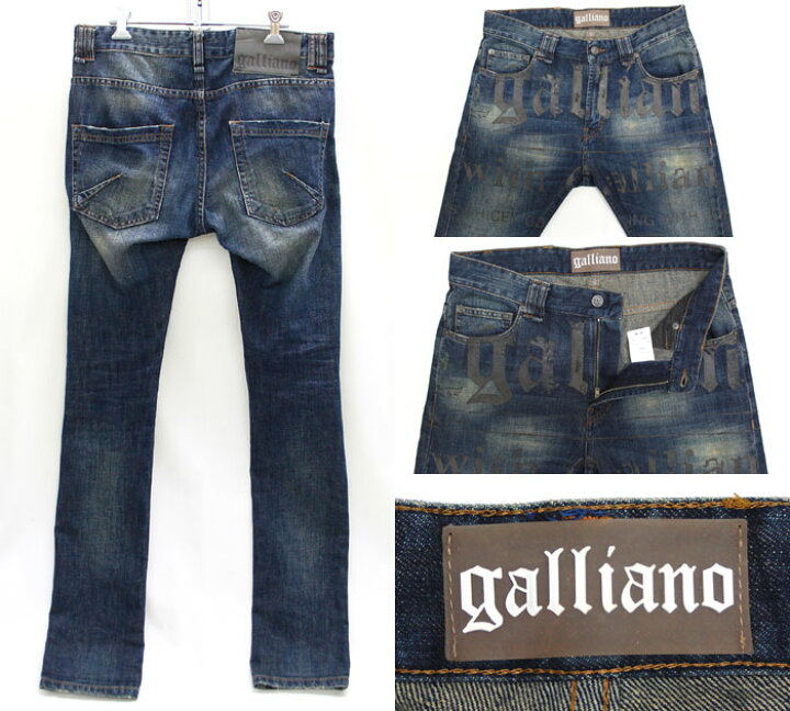楽天市場】【John Galliano】ジョン ガリアーノ ニュースペーパー柄 
