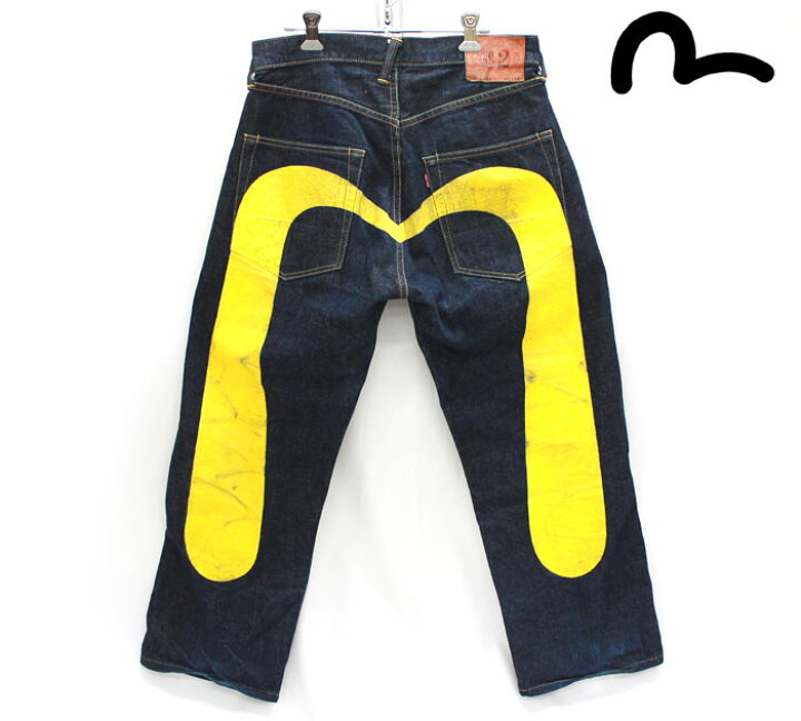 楽天市場】【EVISU】エヴィス ヤマネ LOT 2001 No.2 黄大黒 ペイント 
