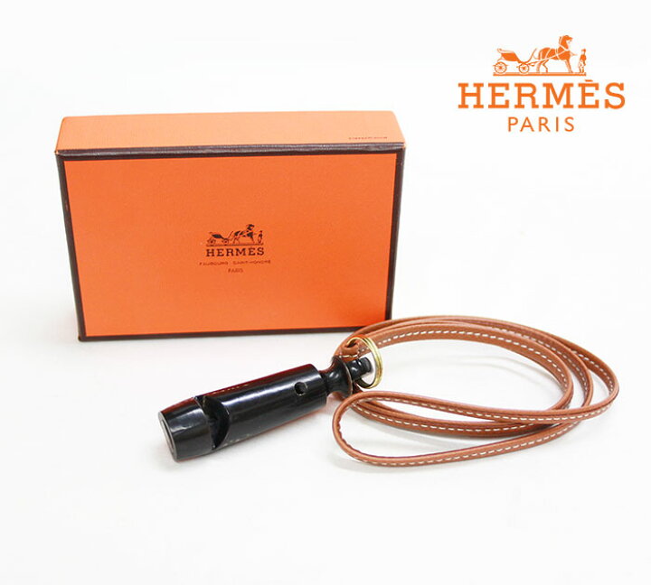 楽天市場】【HERMES】エルメス シフレ 犬笛 ホイッスル ネックレス 水 