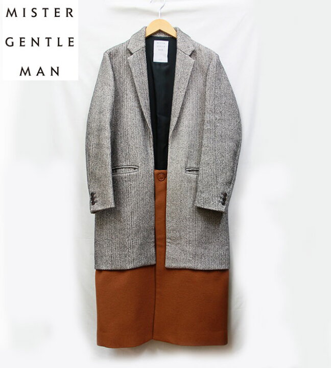 楽天市場】【Mr.GENTLEMAN】ミスタージェントルマン チェスターコート 