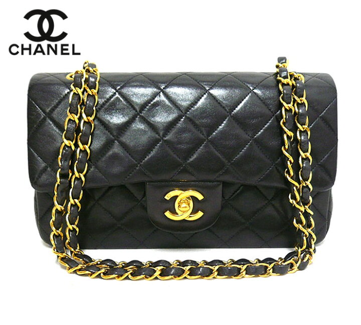 楽天市場】【CHANEL】シャネル マトラッセ23 ラムスキン Wチェーン  
