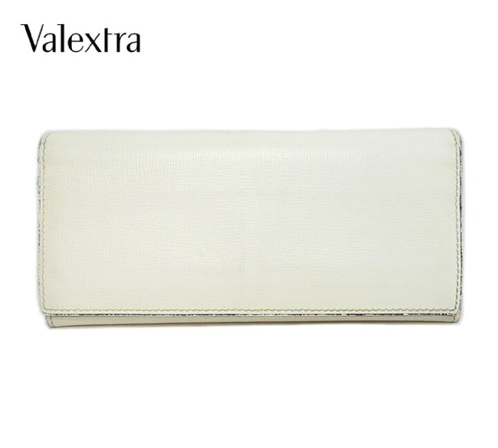 楽天市場】【Valextra】ヴァレクストラ 二つ折り長財布 フラップ 