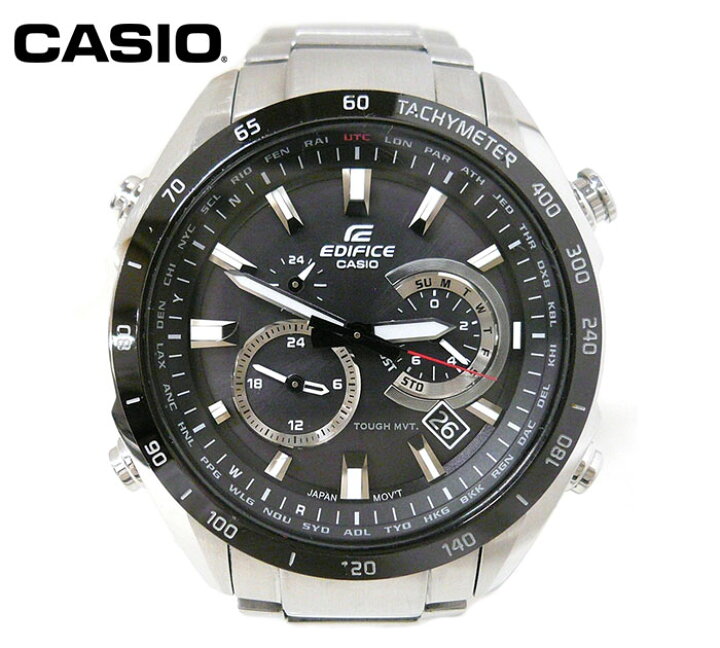 楽天市場】【CASIO】EDIFICE カシオ エディフィス 電波ソーラー クロノ 