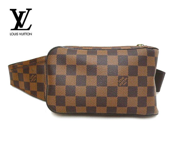 楽天市場】【LOUIS VUITTON】ルイヴィトン ダミエ エベヌ ジェロニモス 