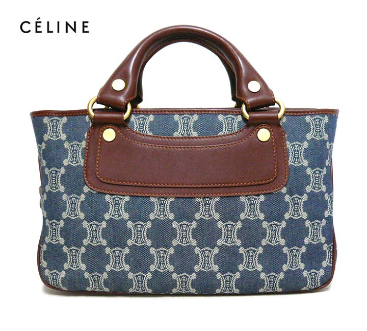楽天市場】【CELINE】セリーヌ マカダム柄 ブギーバッグ トートバッグ  