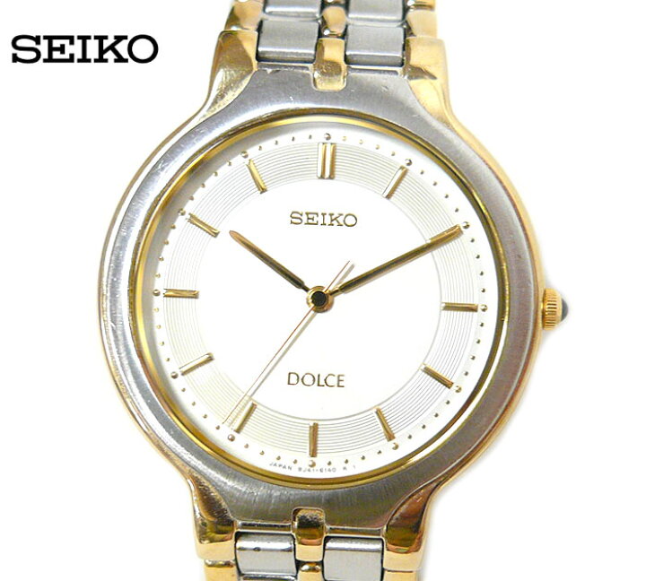 楽天市場】【SEIKO】セイコー DOLCE ドルチェ 8J41-6090 メンズ 