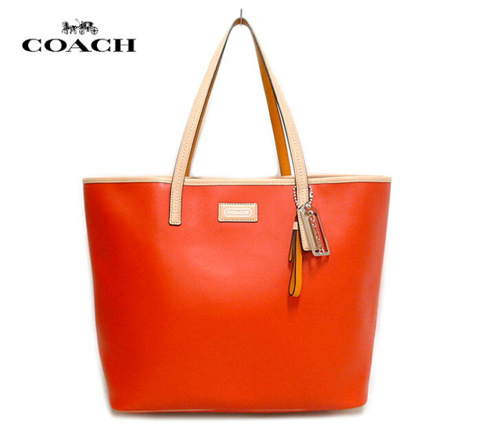 楽天市場】【COACH】コーチ パーク メトロレザー トートバッグ  