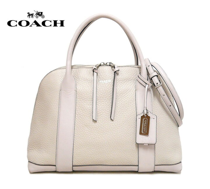 楽天市場】【COACH】コーチ ブリーカー ペブルドレザー プレストン 