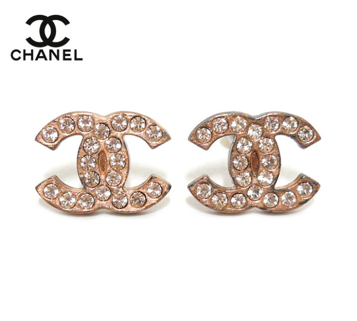 楽天市場】【CHANEL】シャネル 06C ココマーク ピアス ピンク 