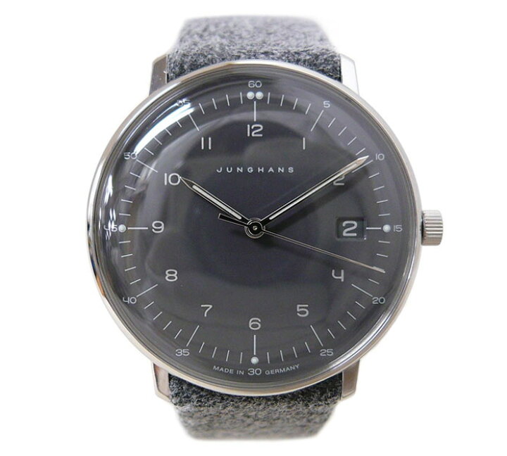 楽天市場】【JUNGHANS】ユンハンス マックスビル クォーツ 腕時計 047  