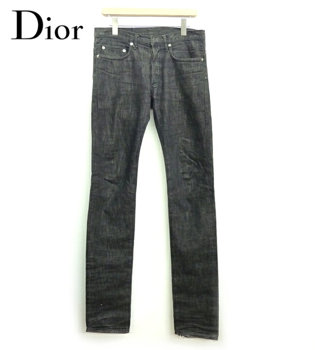 楽天市場】【DIOR HOMME】ディオールオムブラック デニム パンツ  