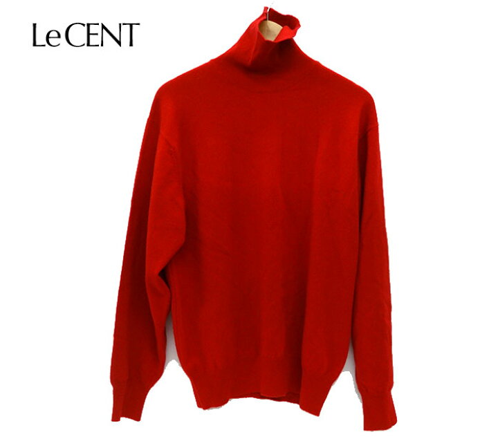 楽天市場】【LeCENT】 レセント カシミヤ100％ タートルネック ニット 