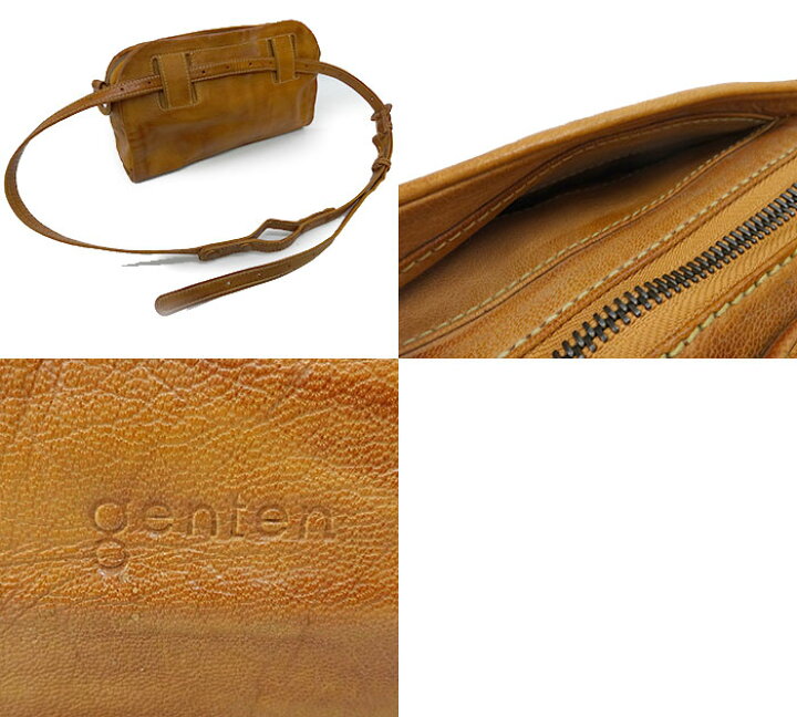楽天市場】【genten】 ゲンテン ゴート ヌメ 4WAY ミニショルダー  
