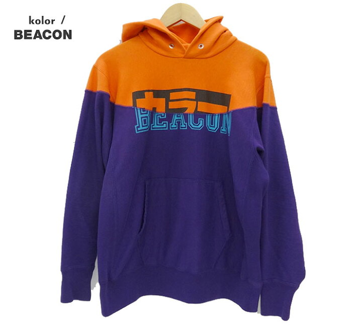 楽天市場】【kolor BEACON】 カラービーコン 18SS 切替 プルオーバー  