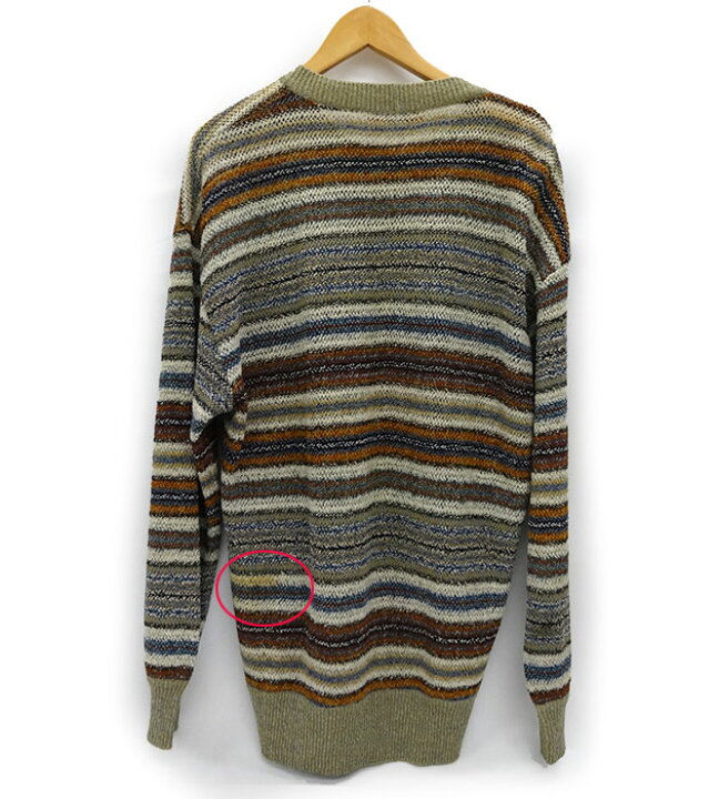 楽天市場】【MISSONI UOMO】ミッソーニ ウォモ コットン リネン ニット 