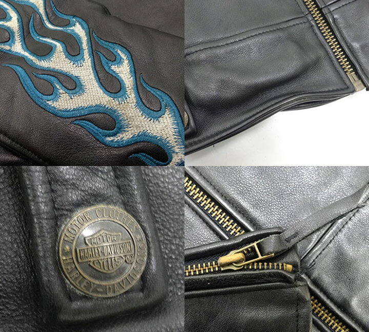 楽天市場】【HARLEY-DAVIDSON】ハーレーダビッドソンレザー ライダース 