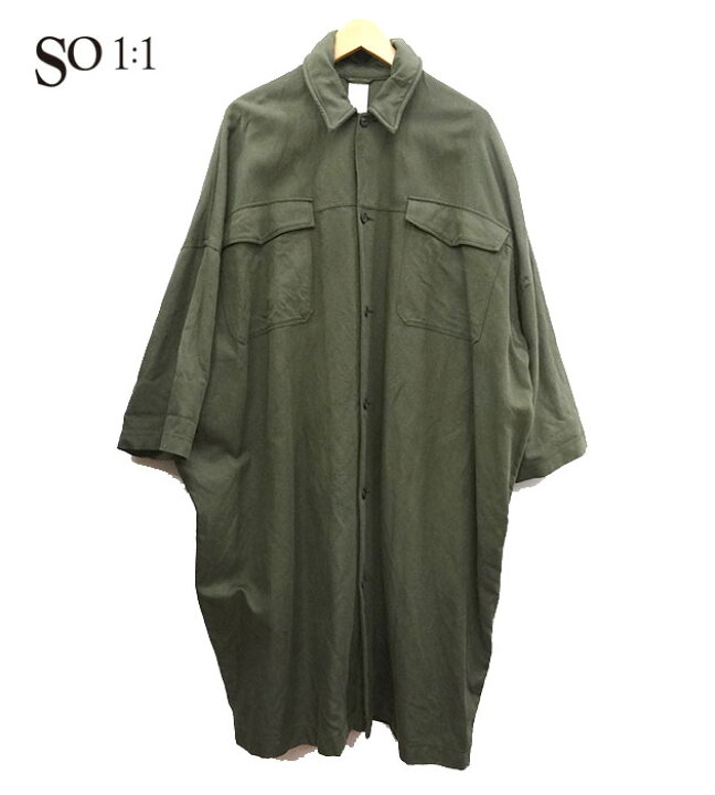 楽天市場】【So 1:1】 ソウ ワンバイワン ポケオーバー コート 