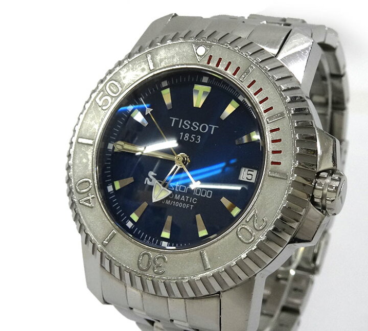 楽天市場】【TISSOT】 ティソ シースター 1000 A464/564 メンズ 腕時計  