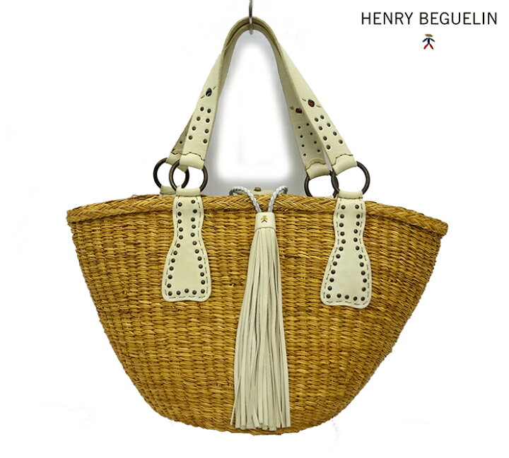 楽天市場】【Henry Beguelin】エンリーベグリン フリンジかごバッグ 