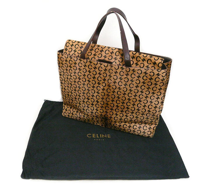 楽天市場】【値下げしました】【CELINE】セリーヌ Cマカダム柄 トート 