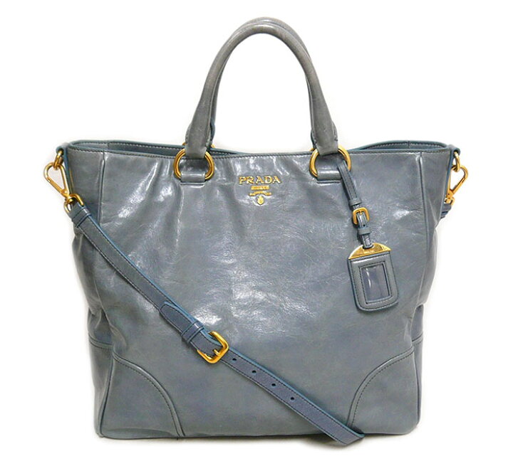楽天市場】【PRADA】プラダ ヴィッテロ シャイン 2WAY トートバッグ 