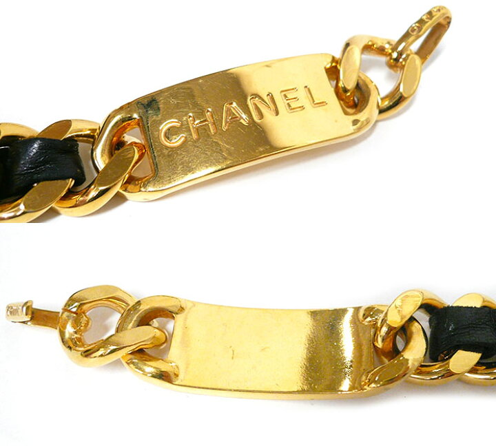 楽天市場】【値下げしました】【CHANEL】シャネル チェーンベルト ココ  