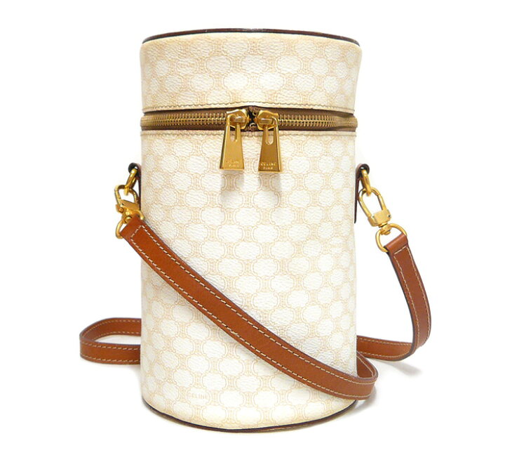 楽天市場】▽【値下げしました】【CELINE】セリーヌ マカダム柄 筒型  