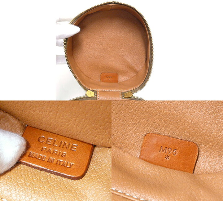 楽天市場】▽【値下げしました】【CELINE】セリーヌ マカダム柄 筒型