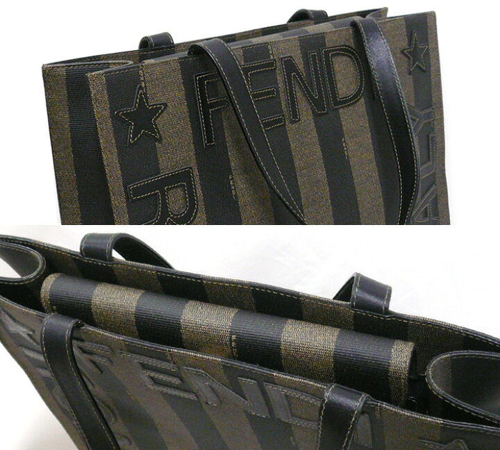 楽天市場】【値下げしました】【FENDI】フェンディ ペカン柄 ロゴ  