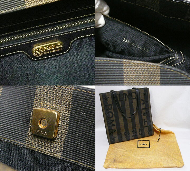 楽天市場】【値下げしました】【FENDI】フェンディ ペカン柄 ロゴ  