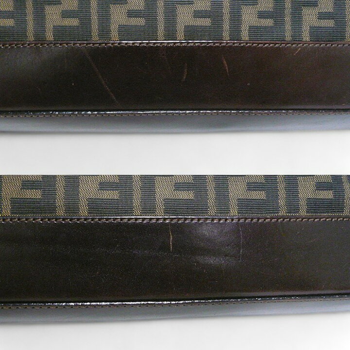 楽天市場】【FENDI】フェンディ ズッカ柄 デカ トートバッグ 