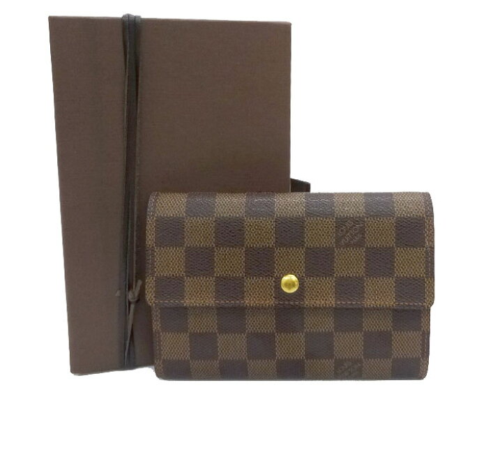 楽天市場】【LOUIS VUITTON】ルイヴィトン ダミエ ポルト トレゾール  