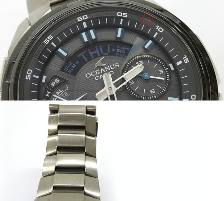 楽天市場】【CASIO】 カシオ オシアナス 電波ソーラー 腕時計 OCEANUS  