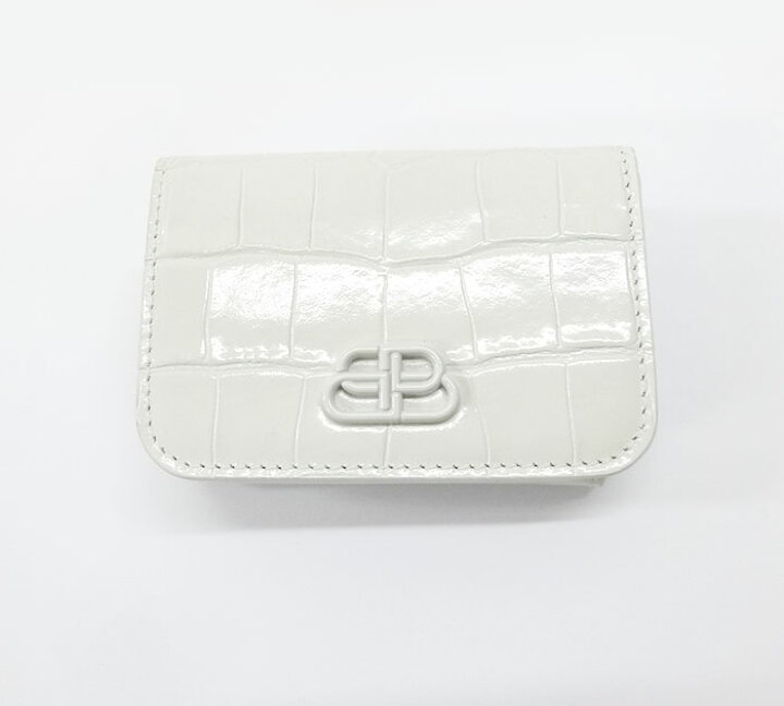 楽天市場】【BALENCIAGA】バレンシアガ BB ミニウォレット 3つ折り  